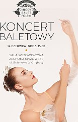 Bilety na koncert Baletowy Młodego Baletu Polskiego  w Otrębusach - 14-06-2020