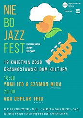 Bilety na koncert NieBoJazz Fest 2020: AGA DERLAK TRIO w Krasnymstawie - 19-04-2020
