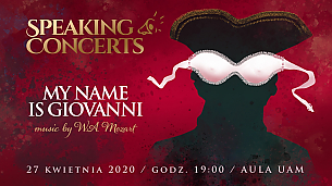 Bilety na koncert My name is Giovanni - Speaking Concert w Poznaniu - 27-09-2020